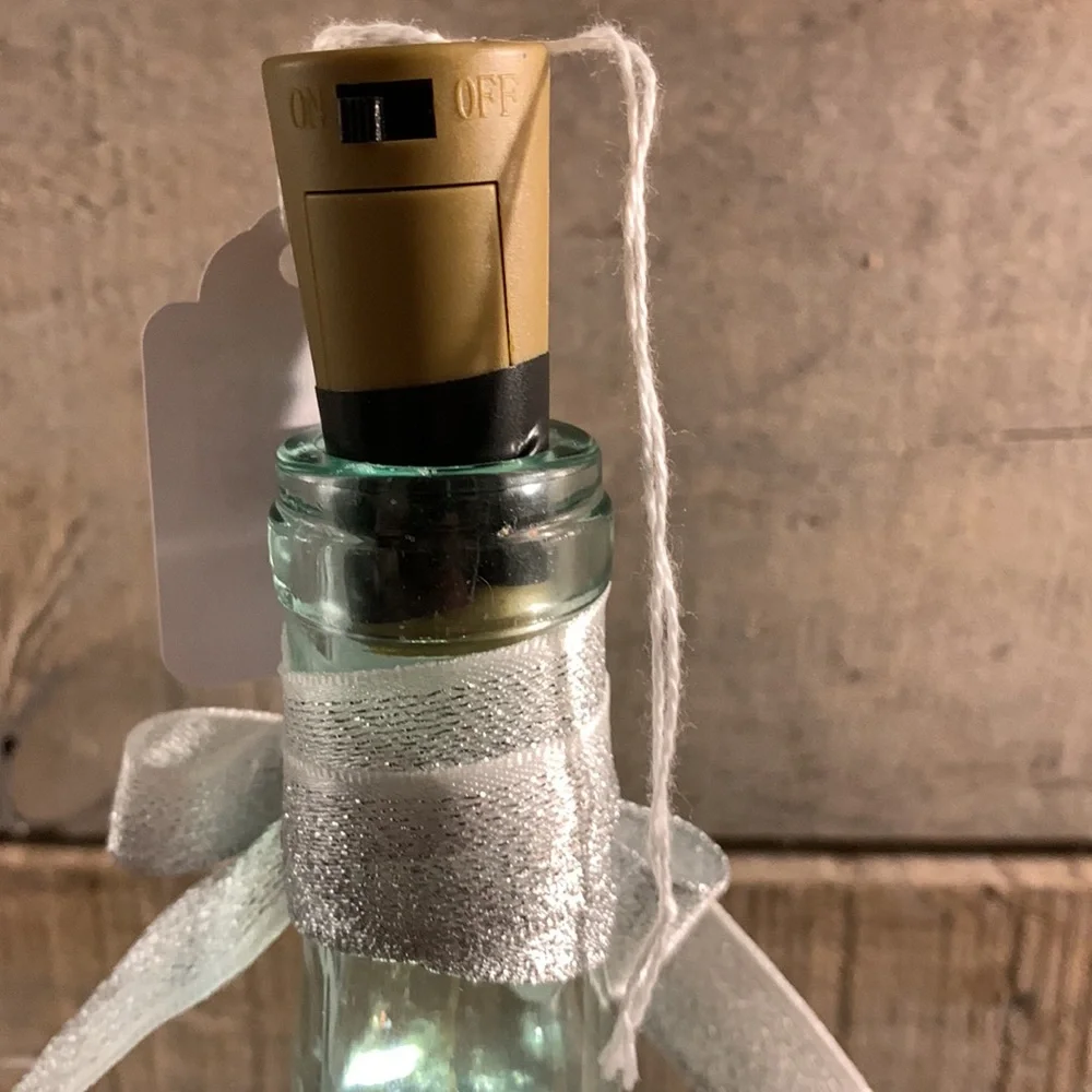 ‘Sweater Weather’ Wine Bottle Lantern